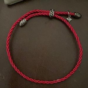 David Yurman cord bracelet